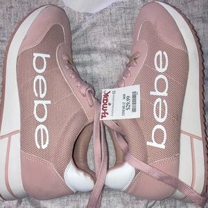 NWT Pink BeBe Athletic Shoes Size 10